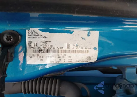 2014 Ford Focus Se из США, поврежденный, VIN 1FADP3F28EL438025